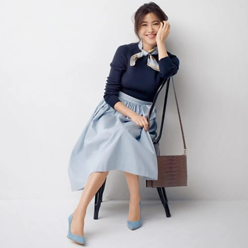 この春取り入れたいブルー。きれいな印象をしっかりつかんで！