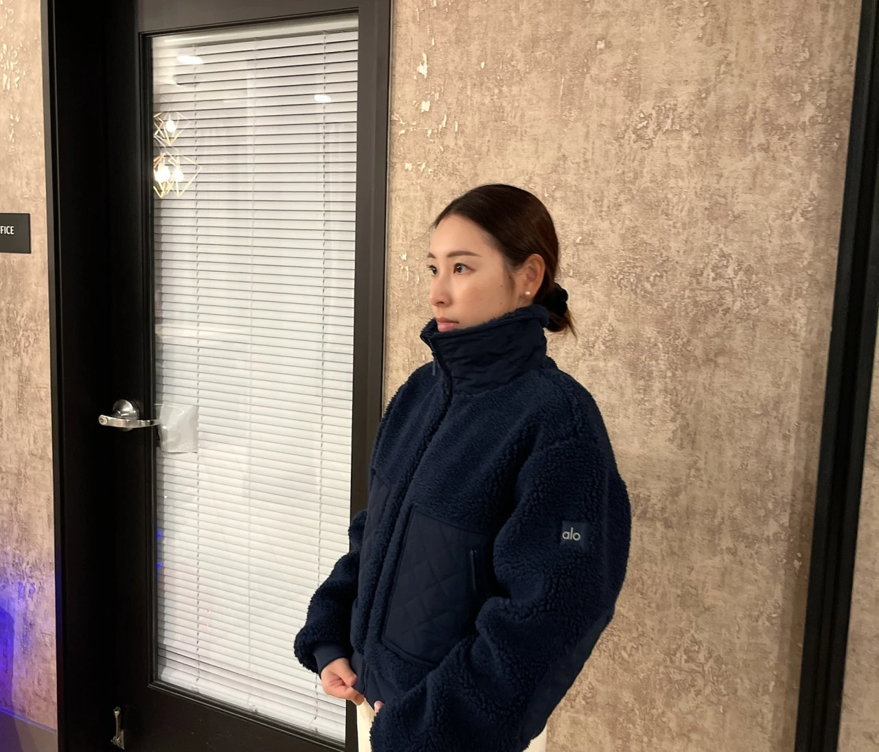 Alo yoga【購入品】ボアアウターを紹介"Shepa Edge Bomber"