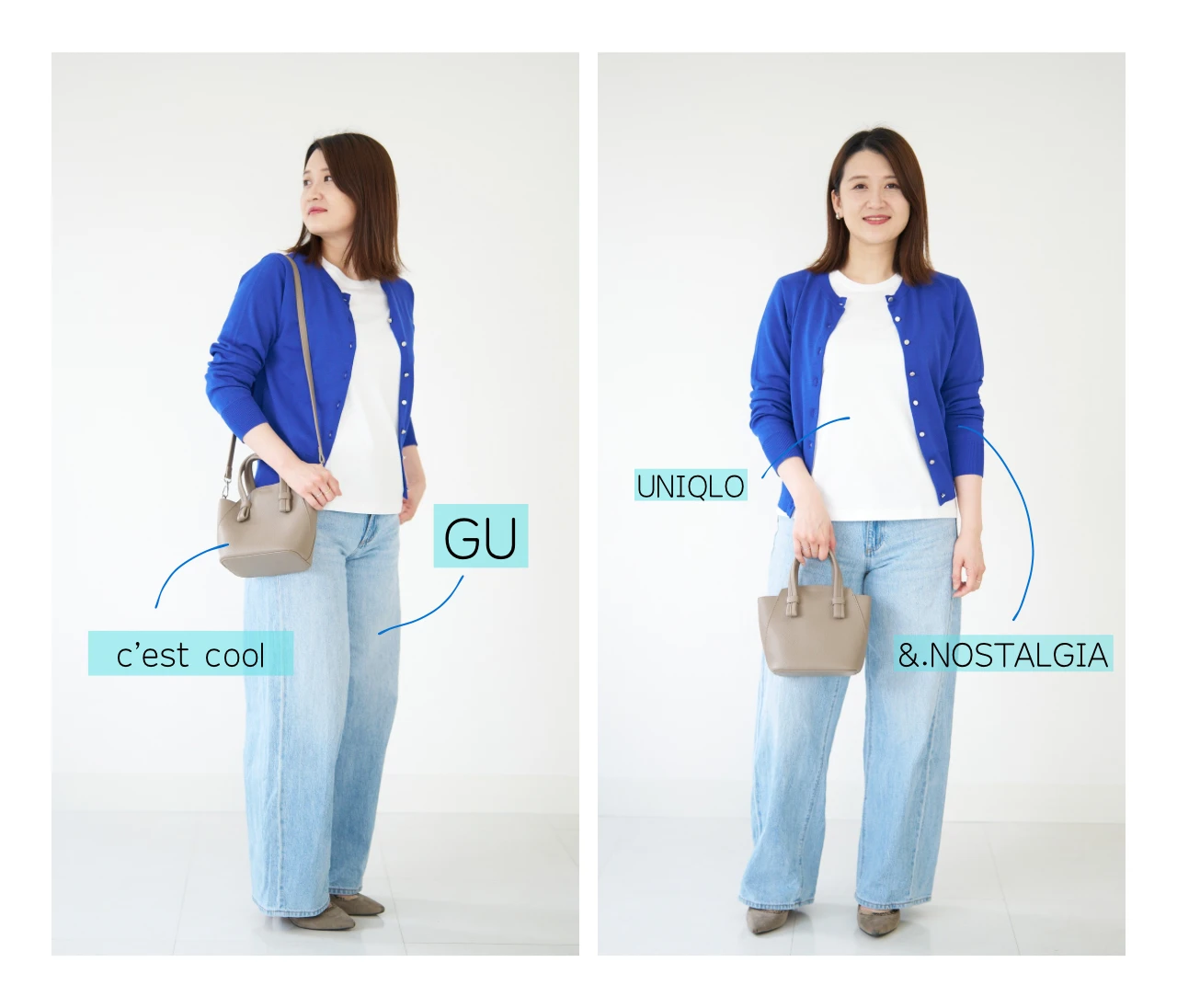 【ユニクロ ユー(Uniqlo U)】クルーネックTシャツをヘビロテ！  #夏のデニムコーデ