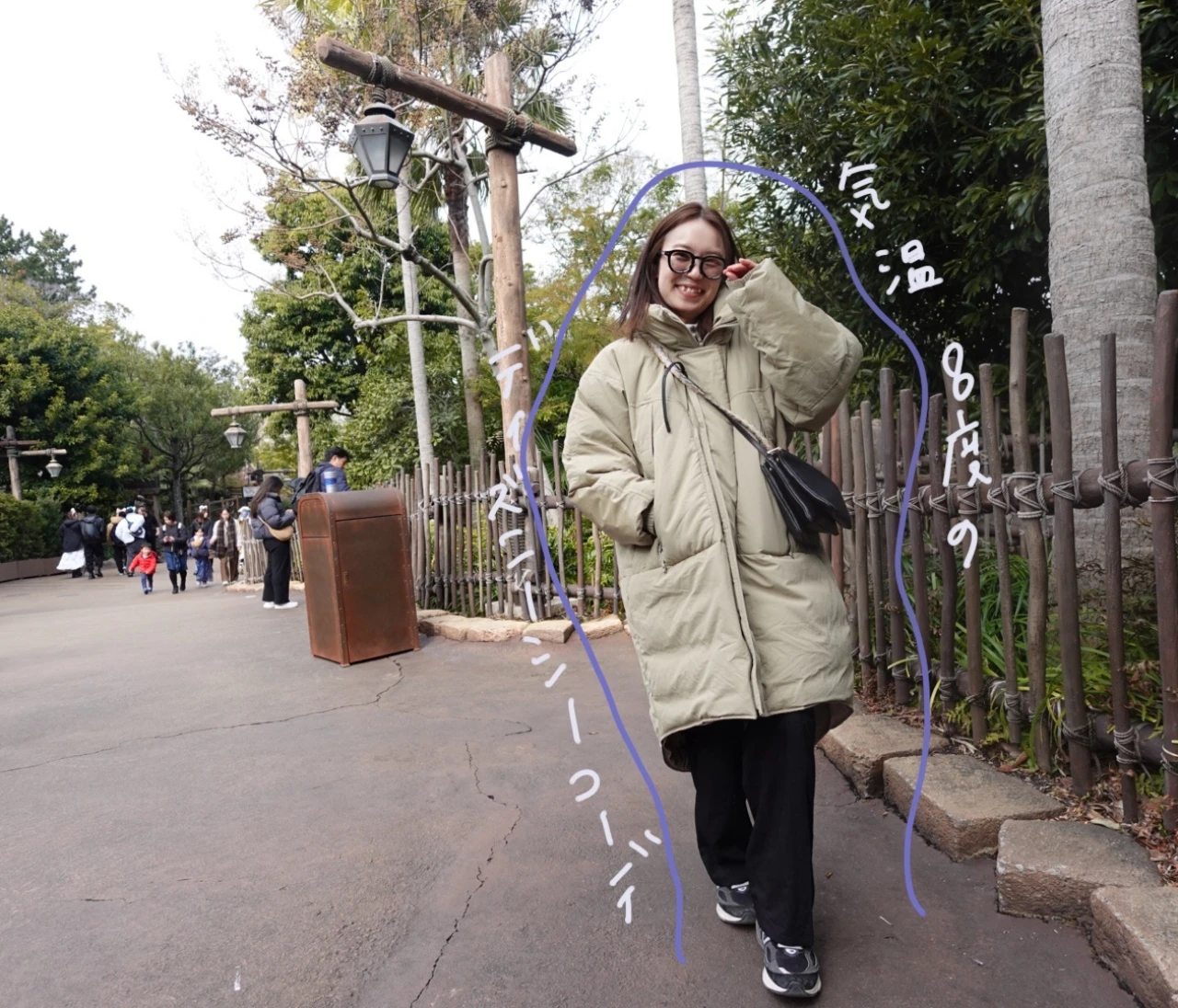 ＼気温10度／30代のディズニーシーコーデ