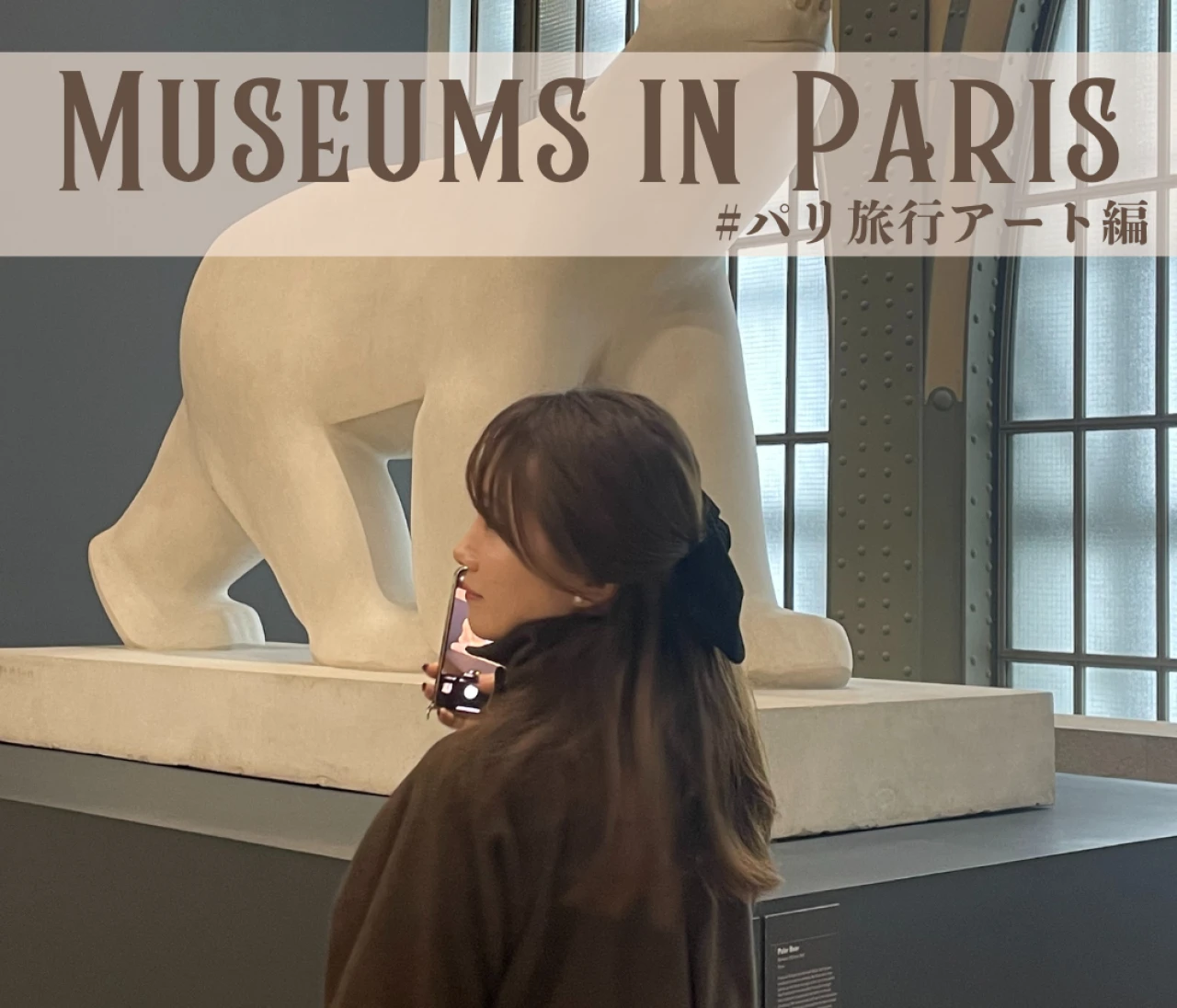【パリ旅行】旅好き姉妹の旅行Blog in Paris✈️美術館・アート編 #旅行部