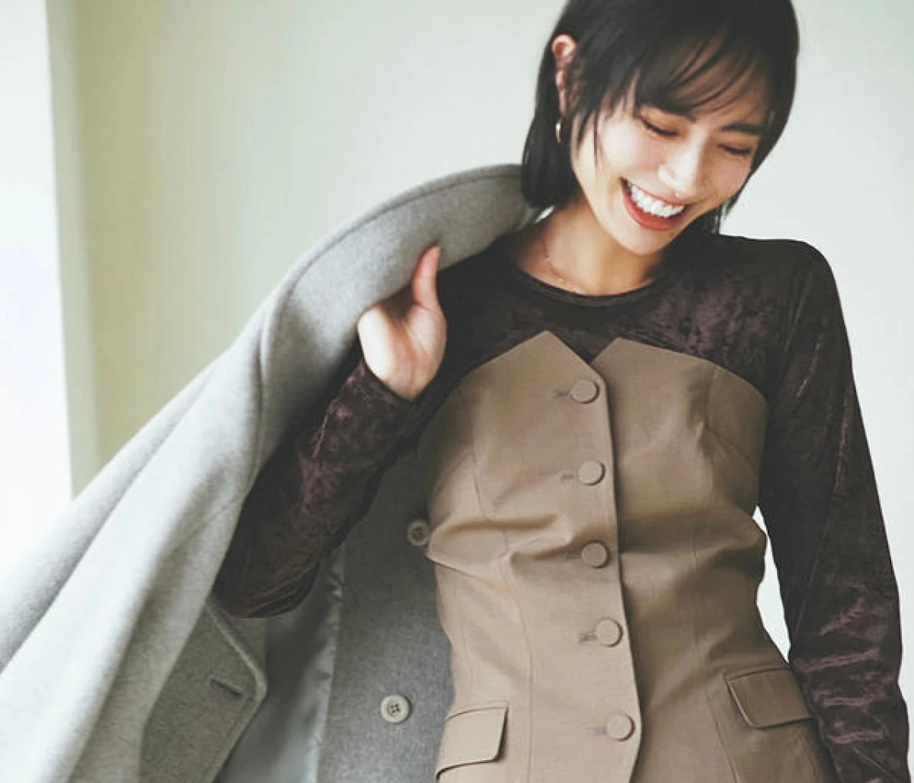 【セットアップコーデ】ビスチェセットアップで感度を高く！【BAILA今日のコーデ】