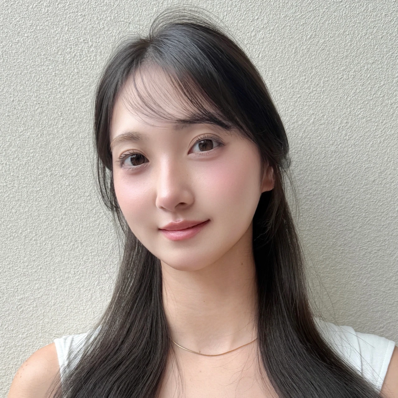 【2026年夏の湿気で髪が広がりにくいヘアアレンジ】好感度大！ きれいめハーフアップ