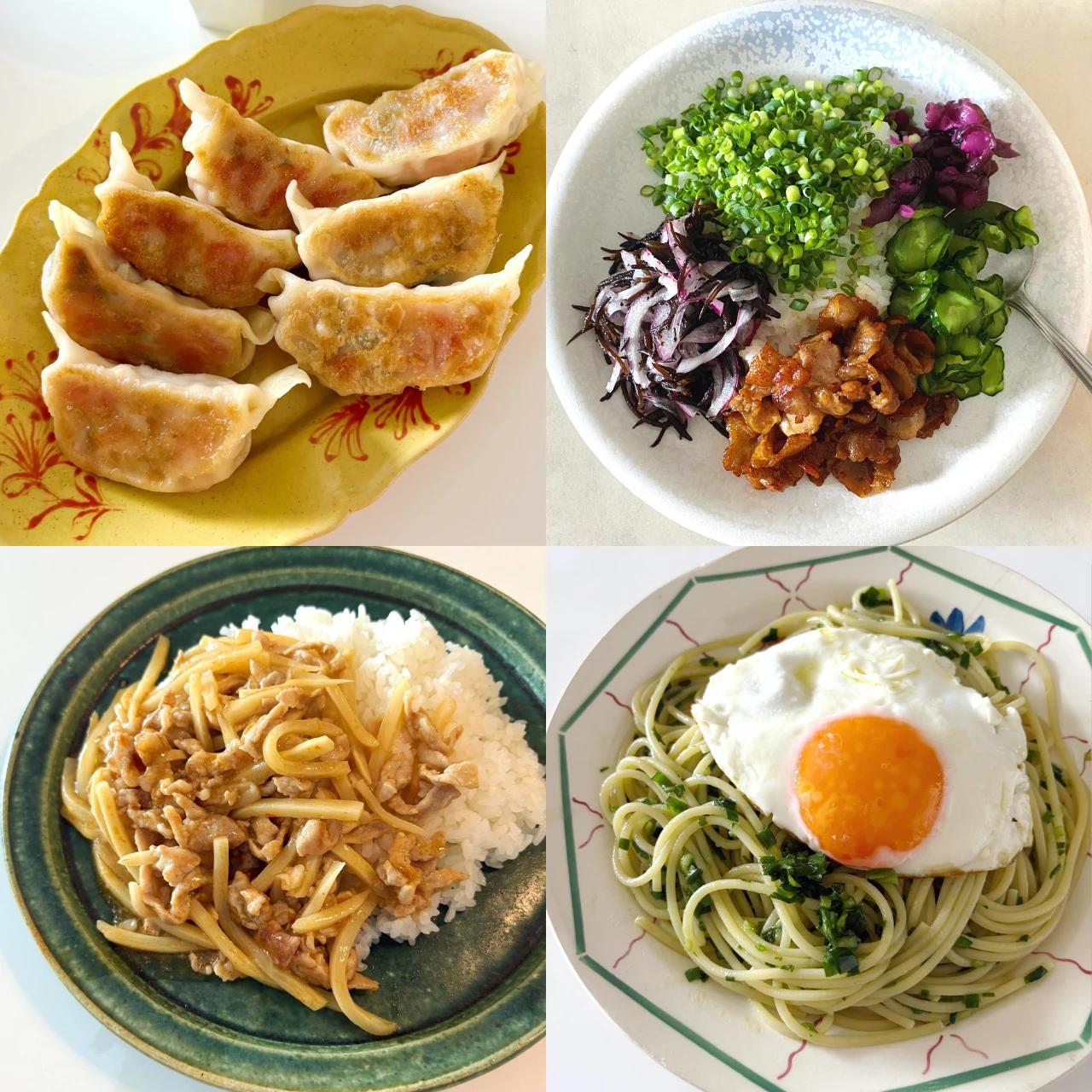 【長谷川あかりのご自愛ごはん】夏でも食が進む！さっぱり×スタミナレシピ10選。餃子、ピリ辛炒め、ルースー飯など。夏バテ対策にもおすすめ