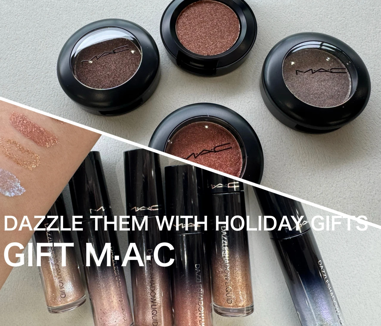 M·A·Cのホリデーコフレ♡リキッド&パウダーアイシャドウ徹底レビュー