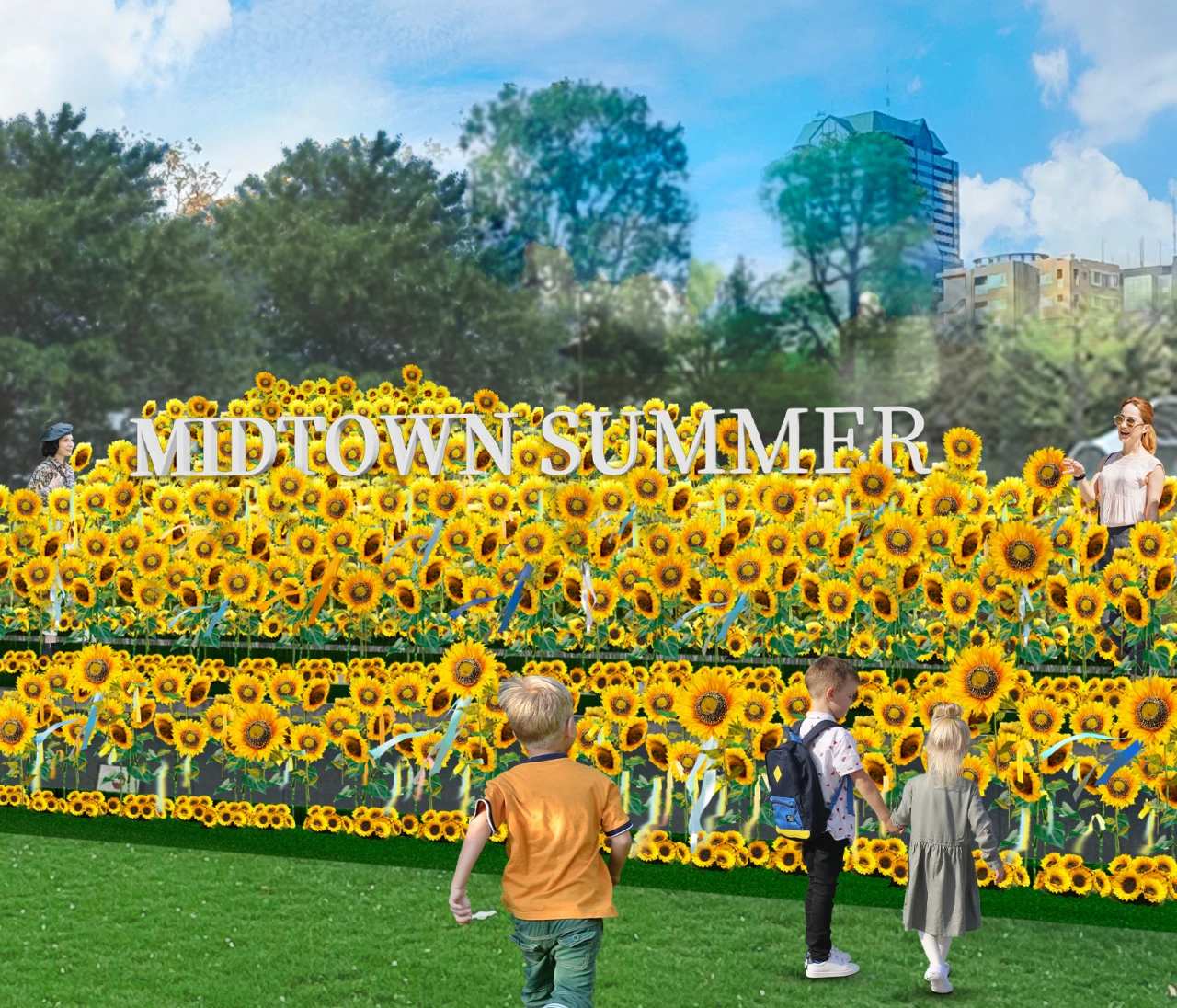 【東京ミッドタウン】暑い日こそ楽しめる夏のイベントが開催。限定ひんやりスイーツも登場！