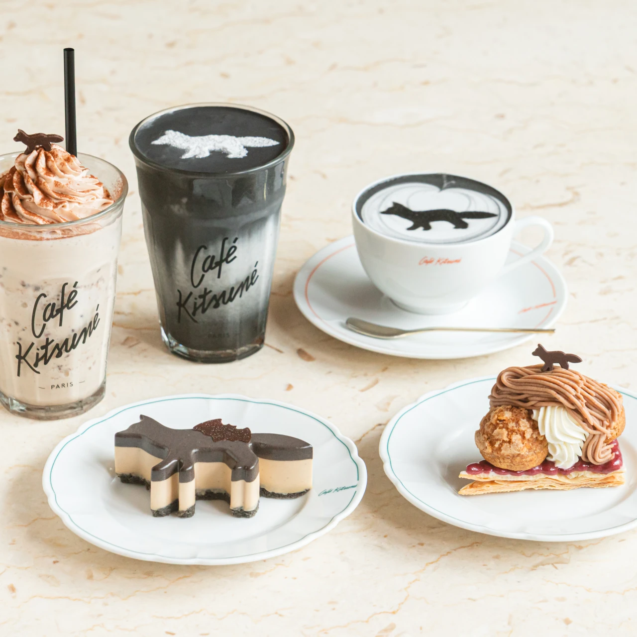 【Café Kitsuné】秋のひとときを彩る限定ドリンク&スイーツ