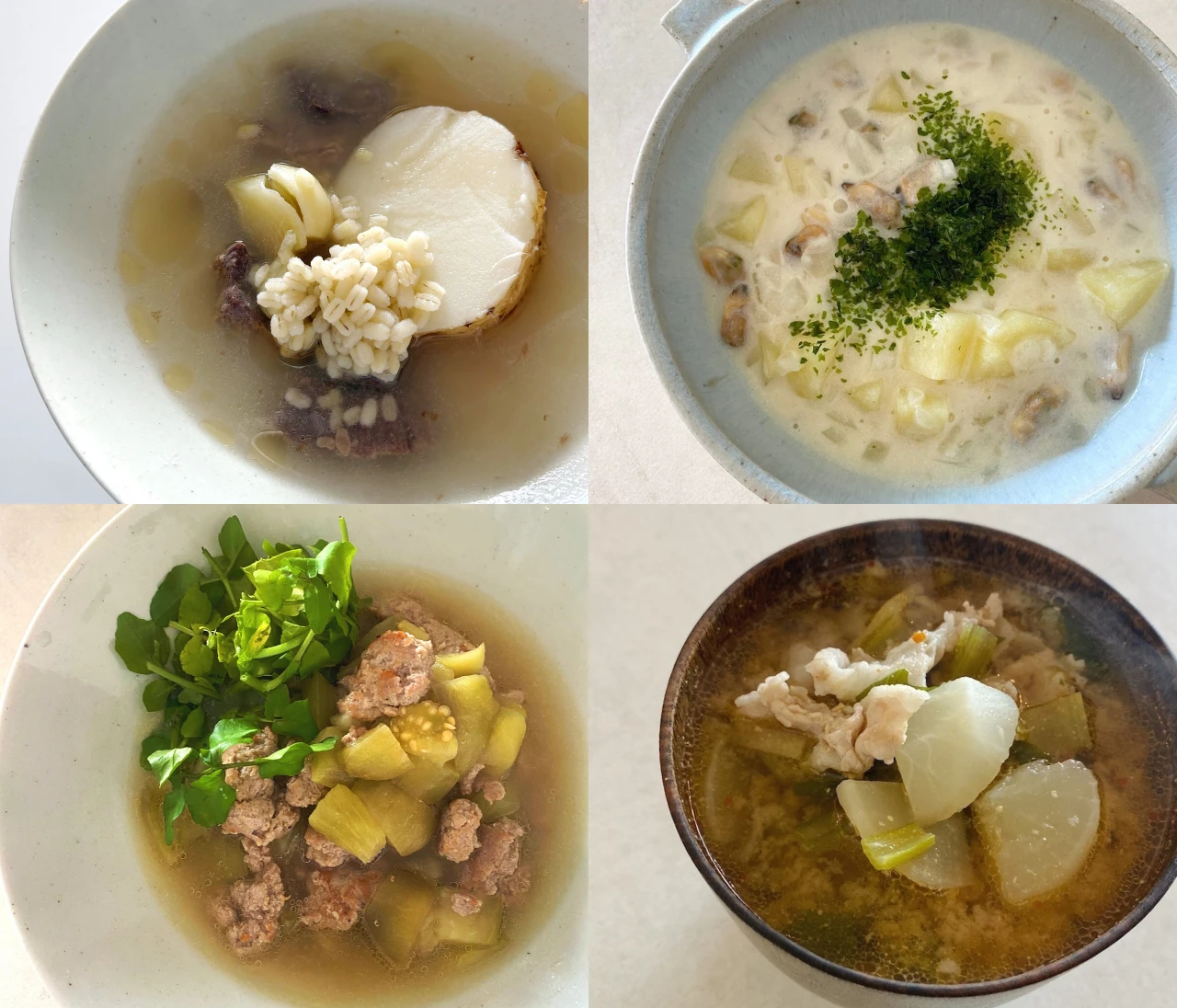 【長谷川あかり】1品でメインになる簡単スープレシピ8選