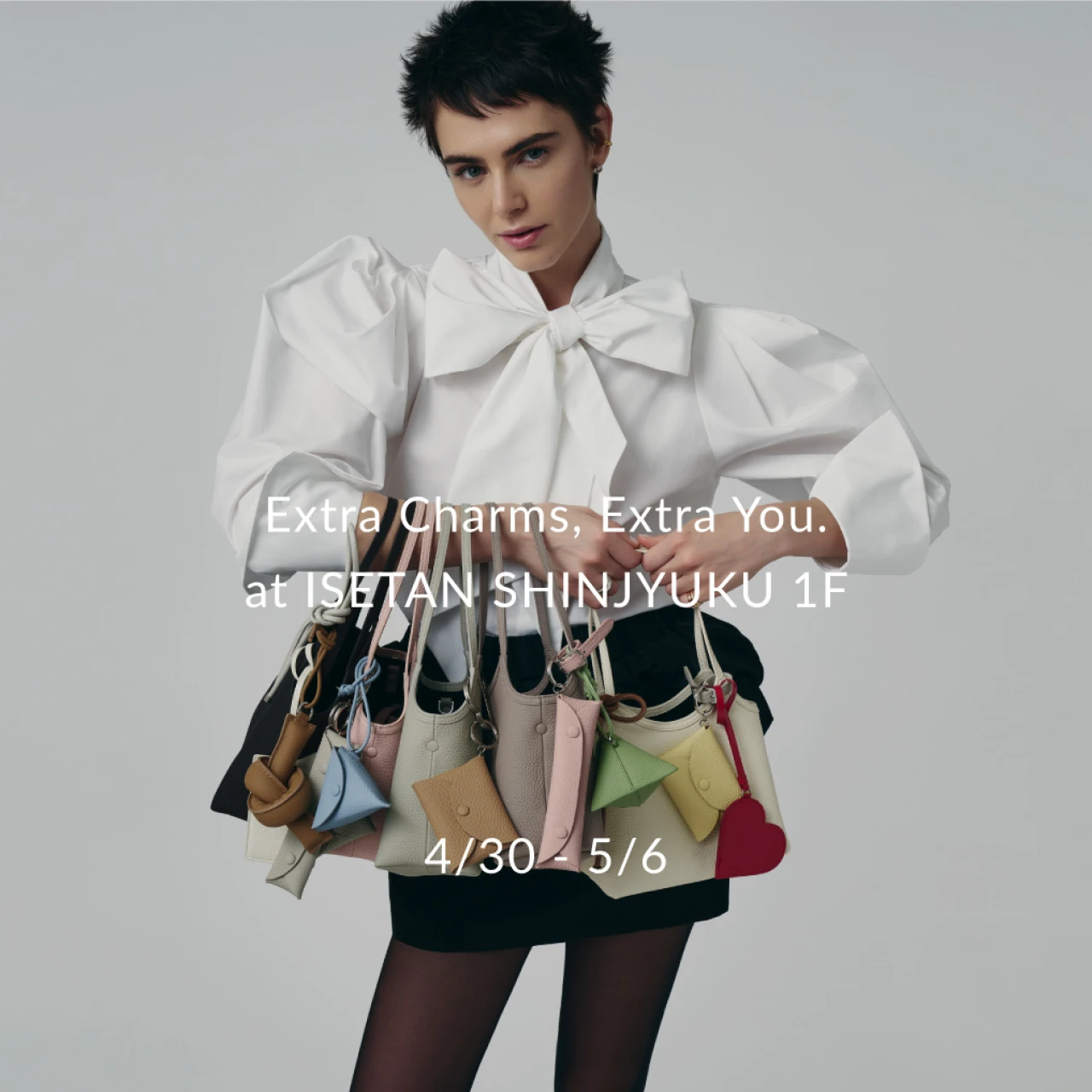 【ヴァジック】期間限定のポップアップストアが伊勢丹新宿にオープン