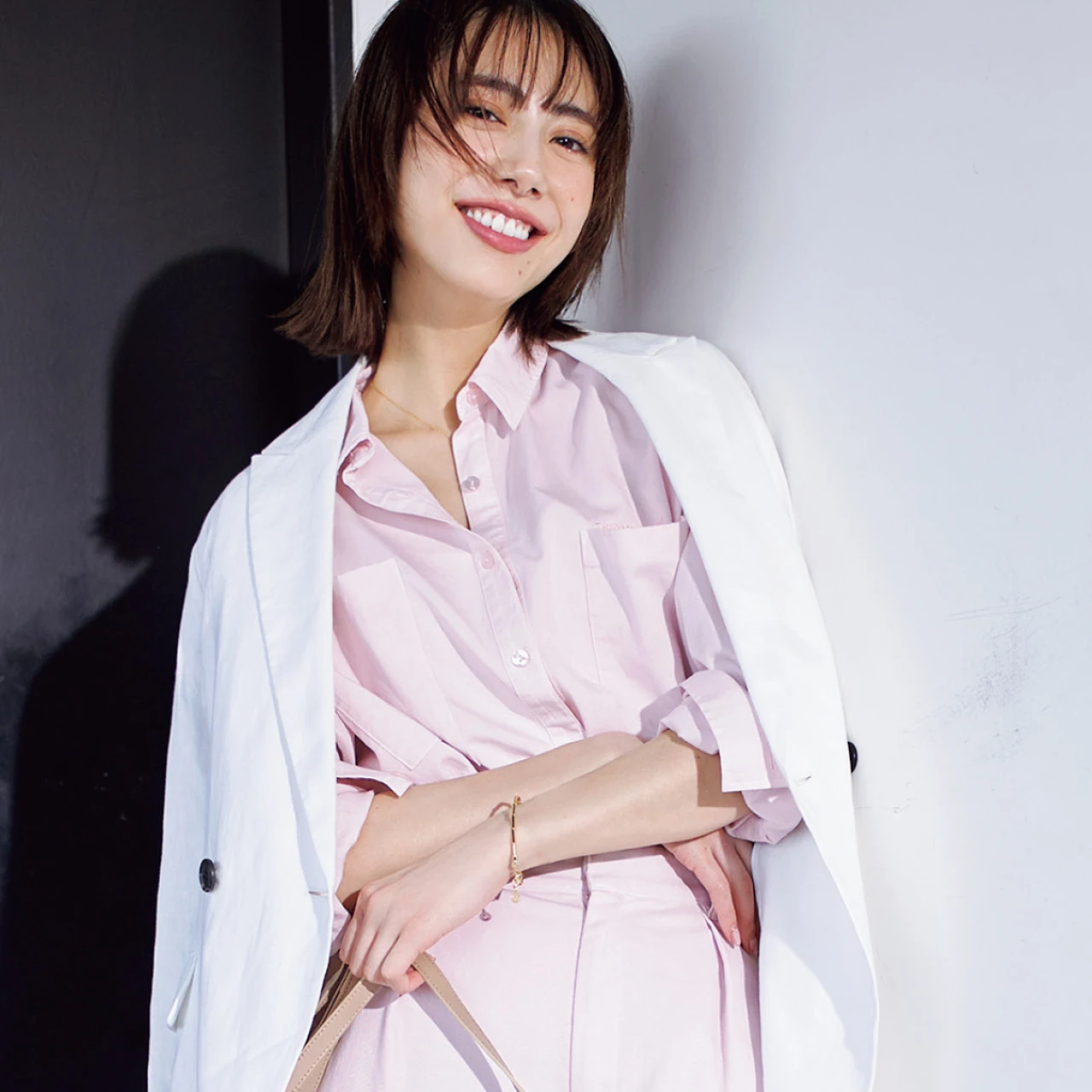 【春トレンド！白×淡パステル3コーデ】旬色「白」にきれい色をなじませて洒落感アップ！