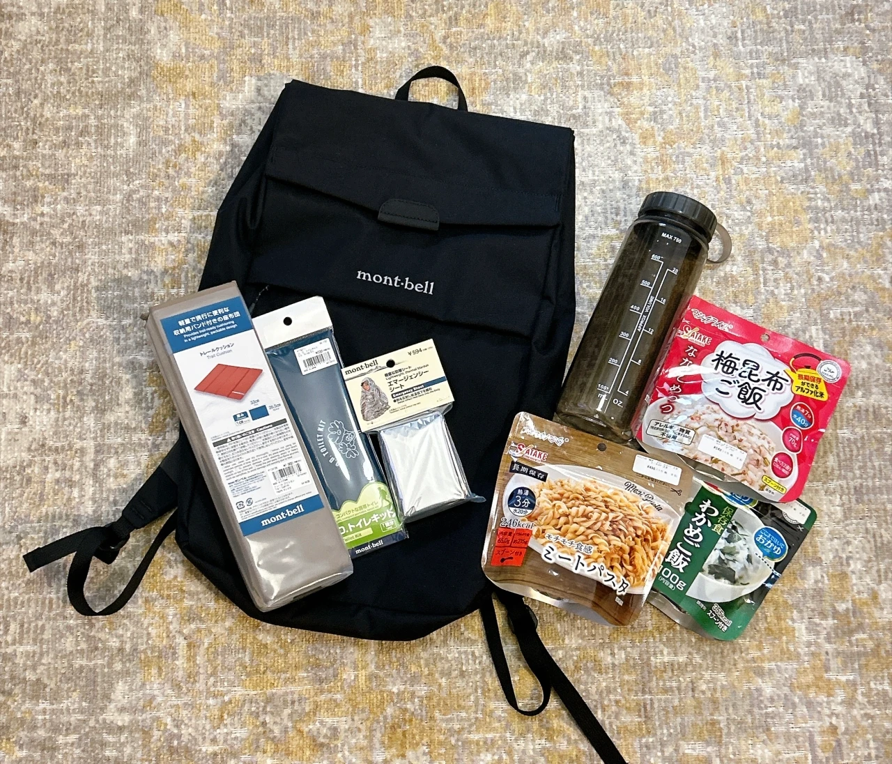 【防災の日】mont-bell（モンベル）で揃える防災グッズ
