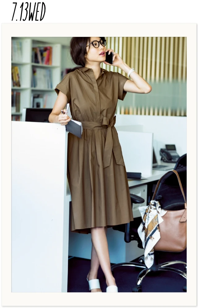 忙しい日の救世主! 手抜きに見えない「夏ワンピース」で出勤しよう