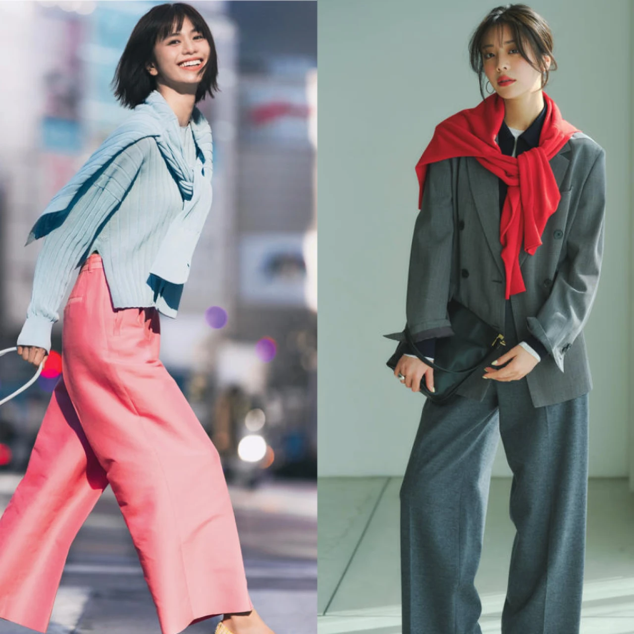 【2026年】「肩かけカーディガンコーデ」16選。寒暖差にも着こなしのアクセントにもマルチに活躍する肩掛け使いが再注目！