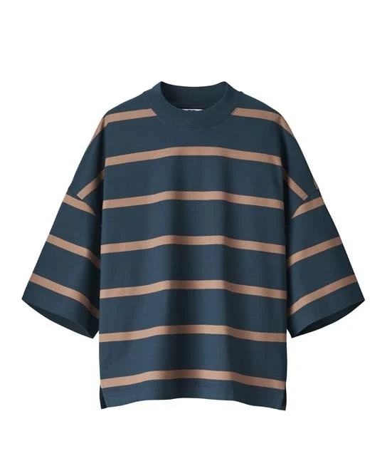 オーバーサイズボーダーTシャツ
