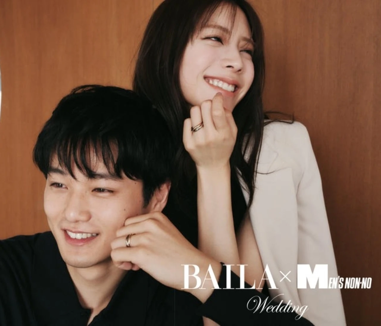 貴島明日香×中川大輔がまとう、『Cartier（カルティエ）』のペアジュエリー＆ウォッチ【バイラ×メンズノンノ ふたりが主役のウェディング vol.2】