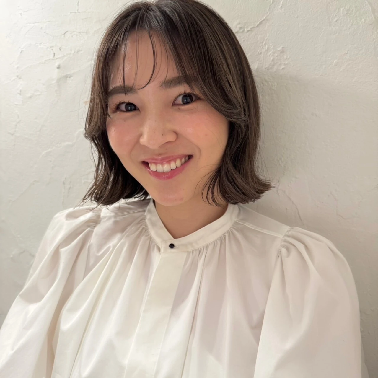 【ボブ・30代～40代大人の髪型】初夏の軽やか好感度へア①ゆらぎボブ