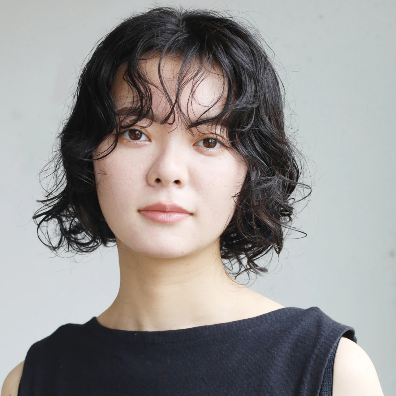 【ボブ・30代~40代大人の髪型】涼しい髪型!ウェービーボブ