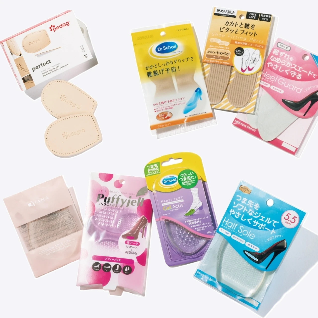 新しい靴の「かかと」や「つま先」が痛い時に！ 中敷き、インソール、靴擦れ防止クリームなどおすすめアイテム