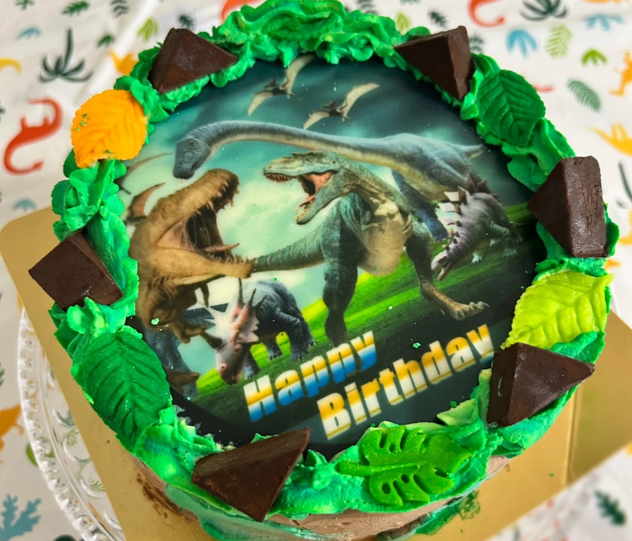 【Cake.jp】子どもの誕生日に恐竜ケーキ！人気のプリントケーキを正直レビュー