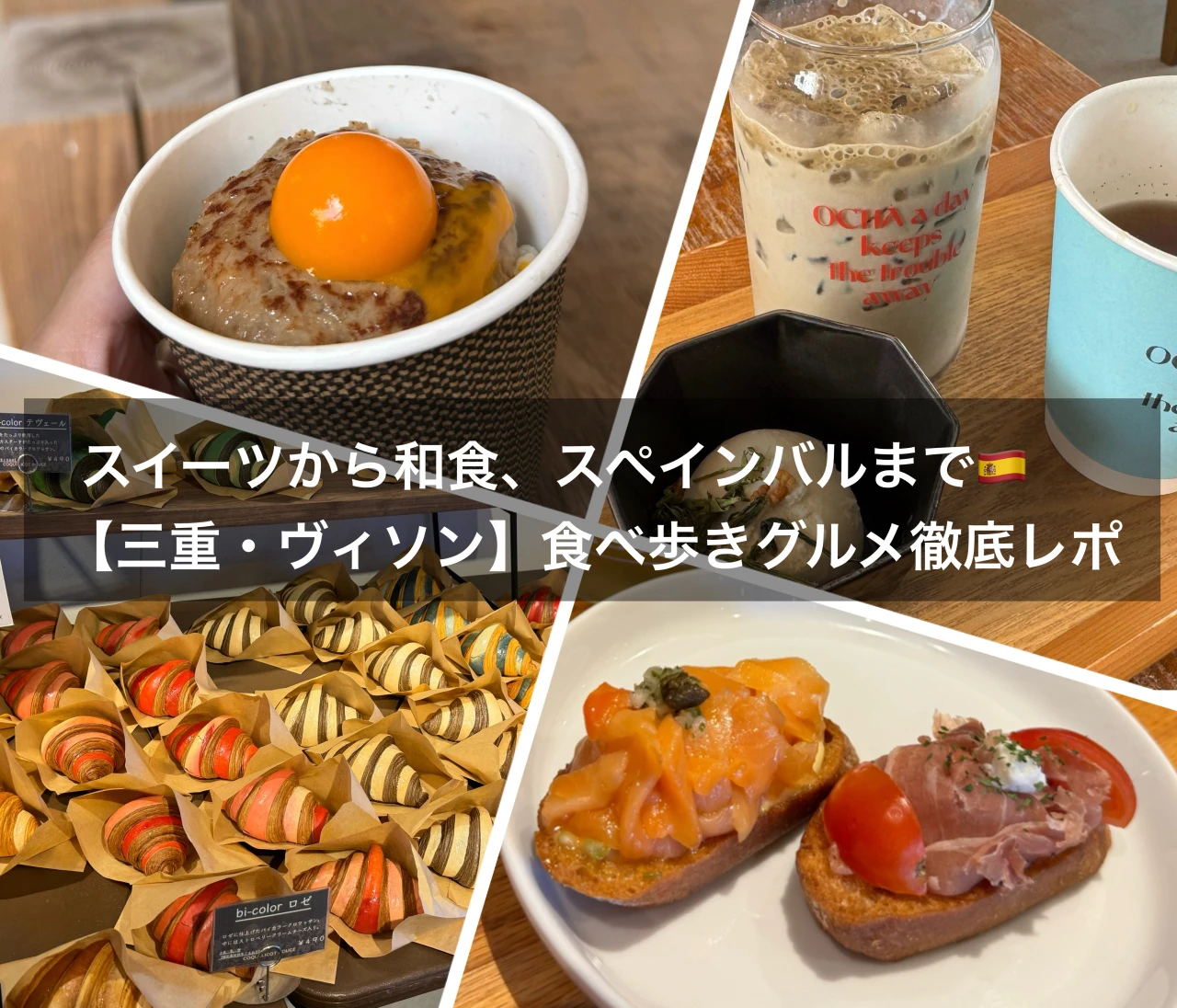 【三重・VISON】東京ドーム24個分の商業リゾート！エリア別食べ歩いたものリスト【グルメ編】