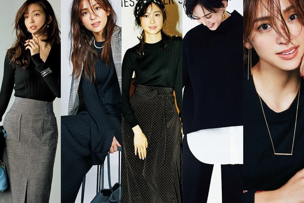 着るダイエット!?【着やせの黒】2019冬ブラックコーデ22選|30代ファッション