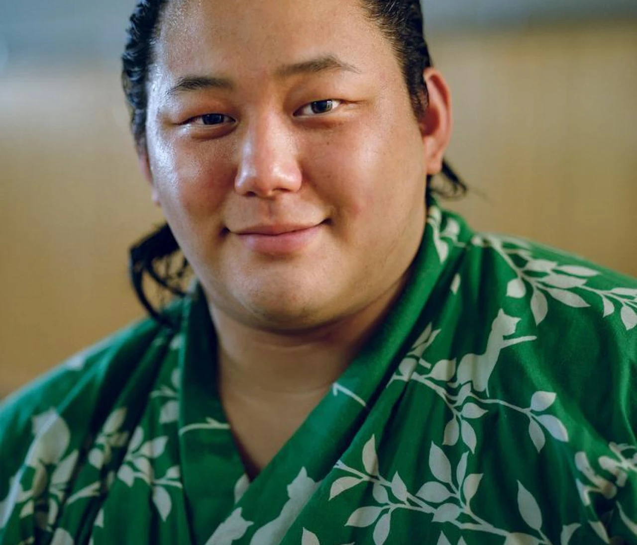 二子山部屋・三田関インタビューショット