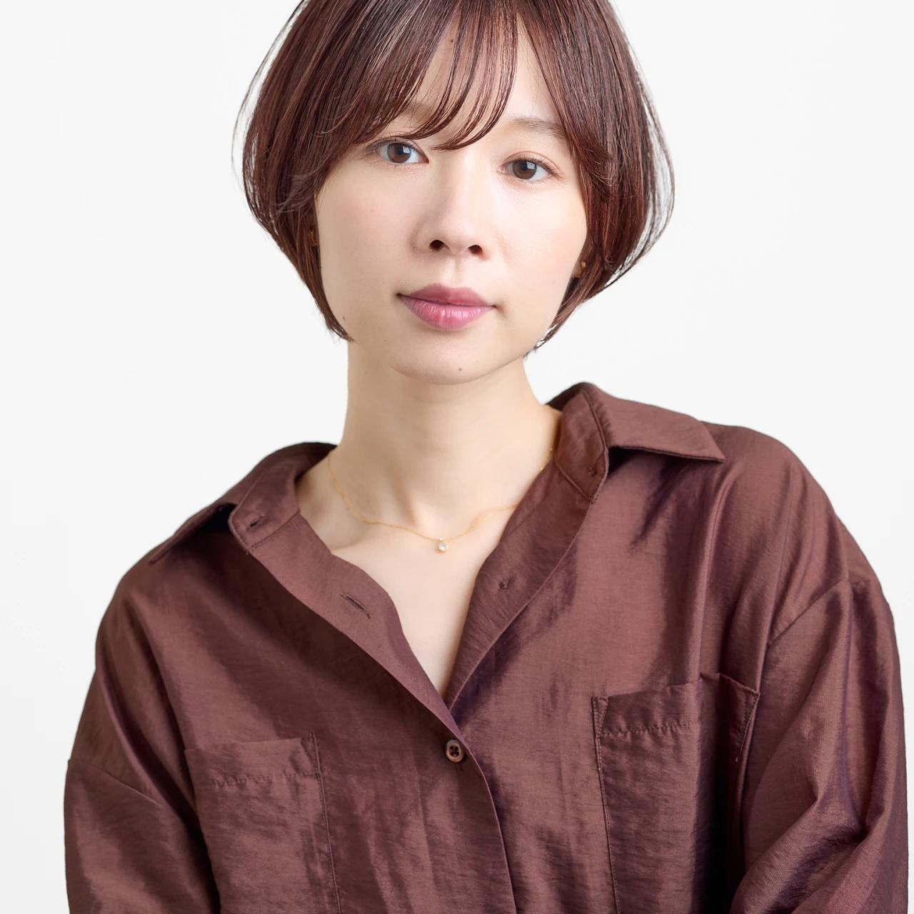 【ショートボブ・30代~40代大人の髪型】涼しい髪型!マッシュショートボブ