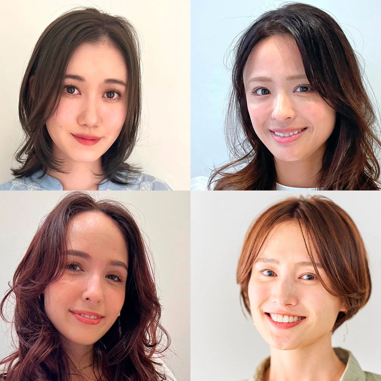 【2025年】30代40代 「前髪無しヘア」まとめ75選！　大人女子に似合うヘアをロング、ミディアム、ボブ、ショート レングス別にまとめ