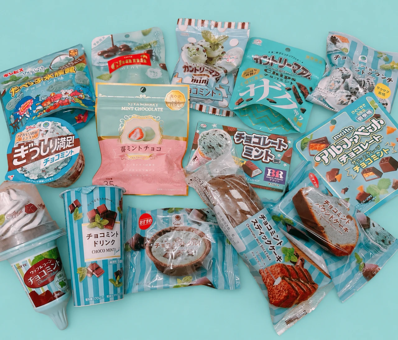 【チョコミン党必見！！2026ファミマのチョコミントフェア♡♡】13種類を実食レポ