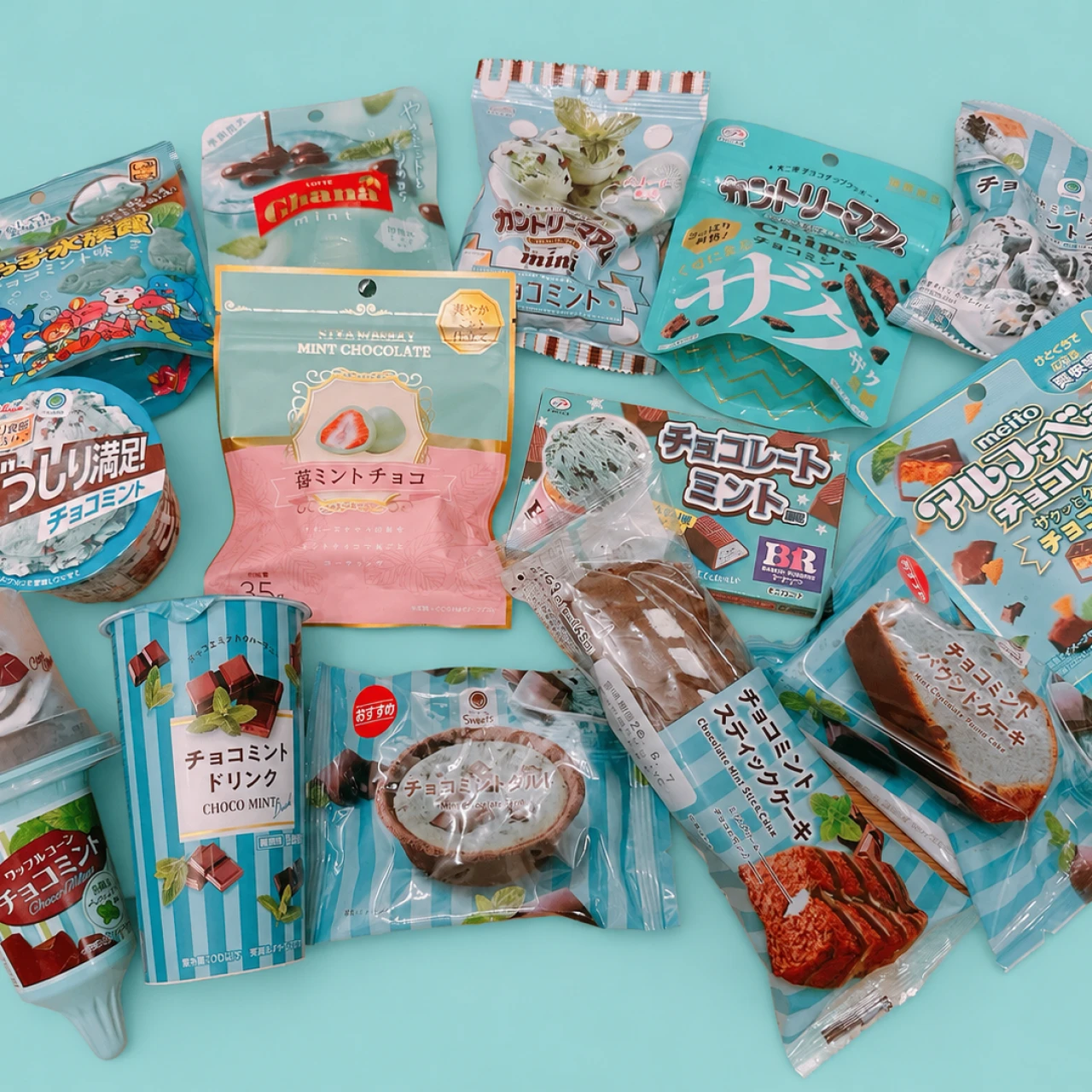 【チョコミン党必見！！2026ファミマのチョコミントフェア♡♡】13種類を実食レポ