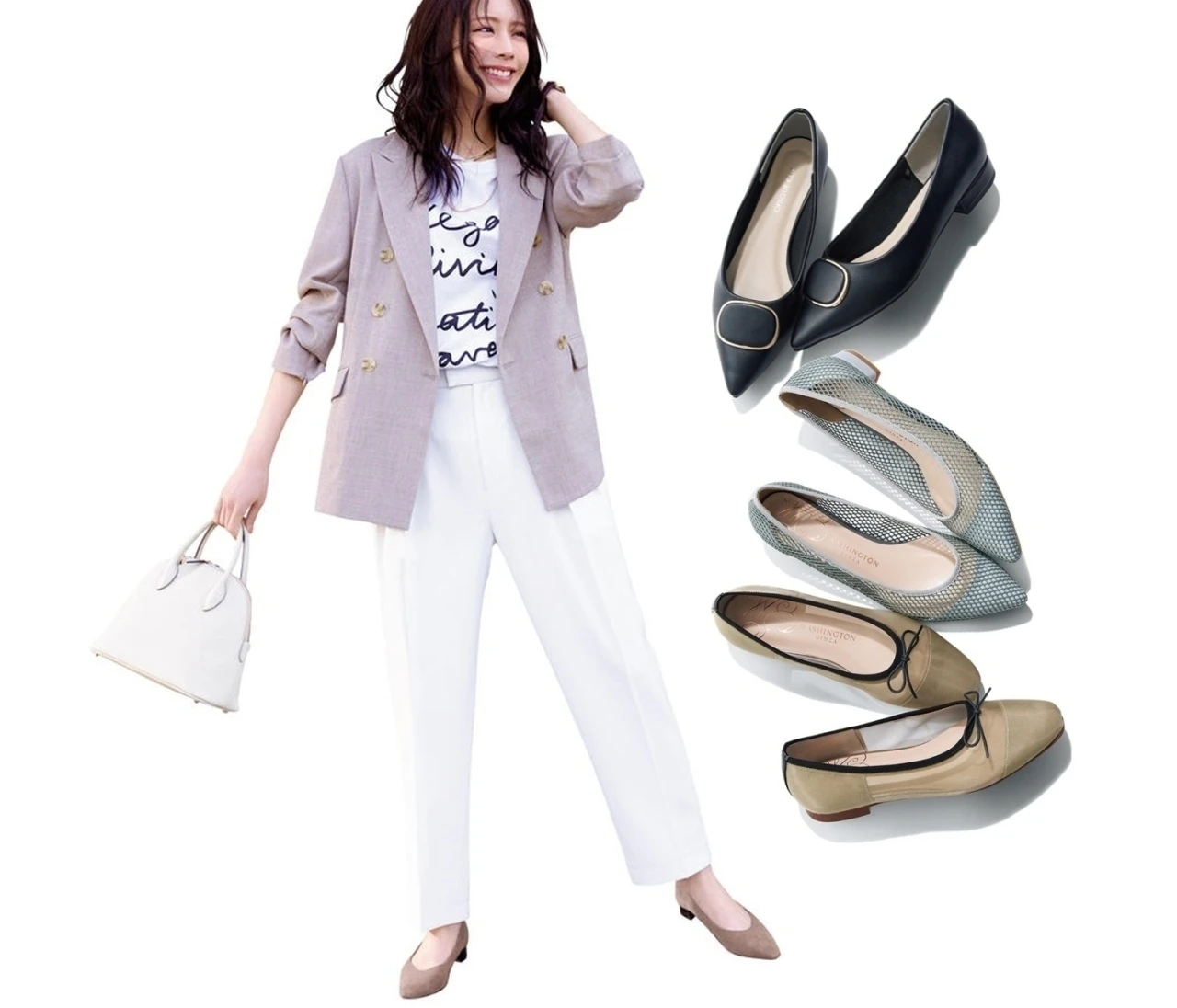 【痛くなくてビジュがいい靴20選】足悩みをカバーするおしゃれなパンプスやローファーを人気ブランドから厳選!