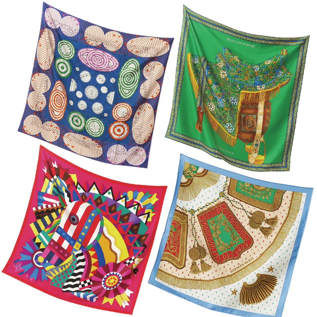 【エルメスのスカーフまとめ】カレ、ガヴロッシュ…30代のためのコーディネイトもたっぷり！