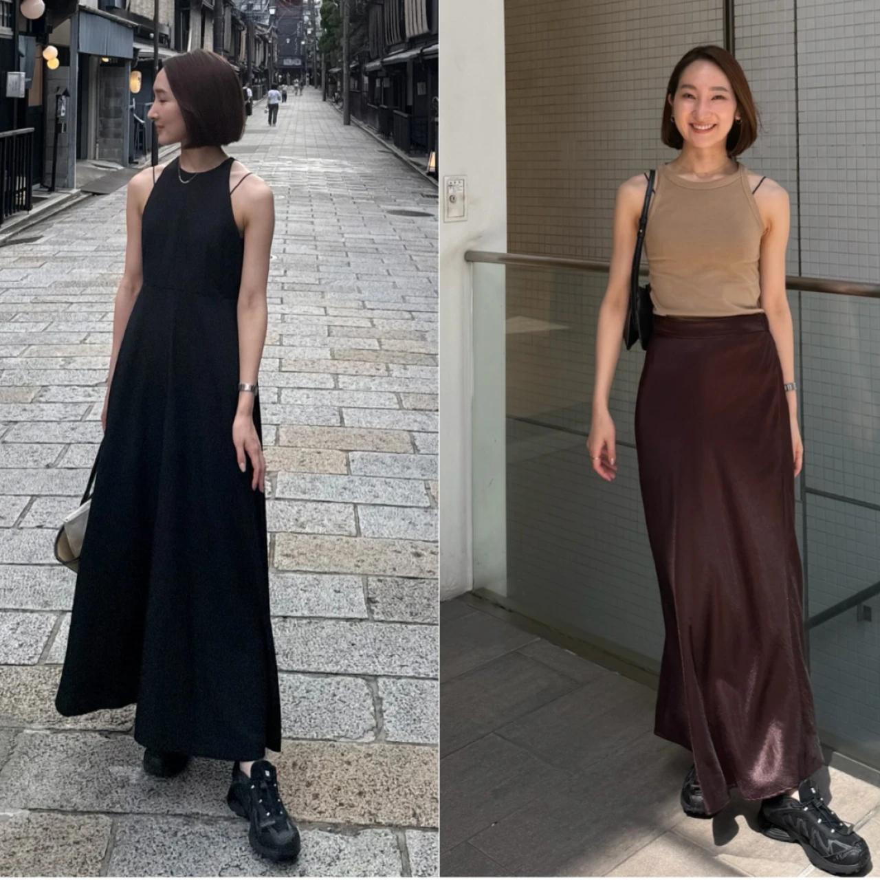 	サロモン黒スニーカーでつくる秋の休日コーデ?残暑を乗り切る大人カジュアル4選