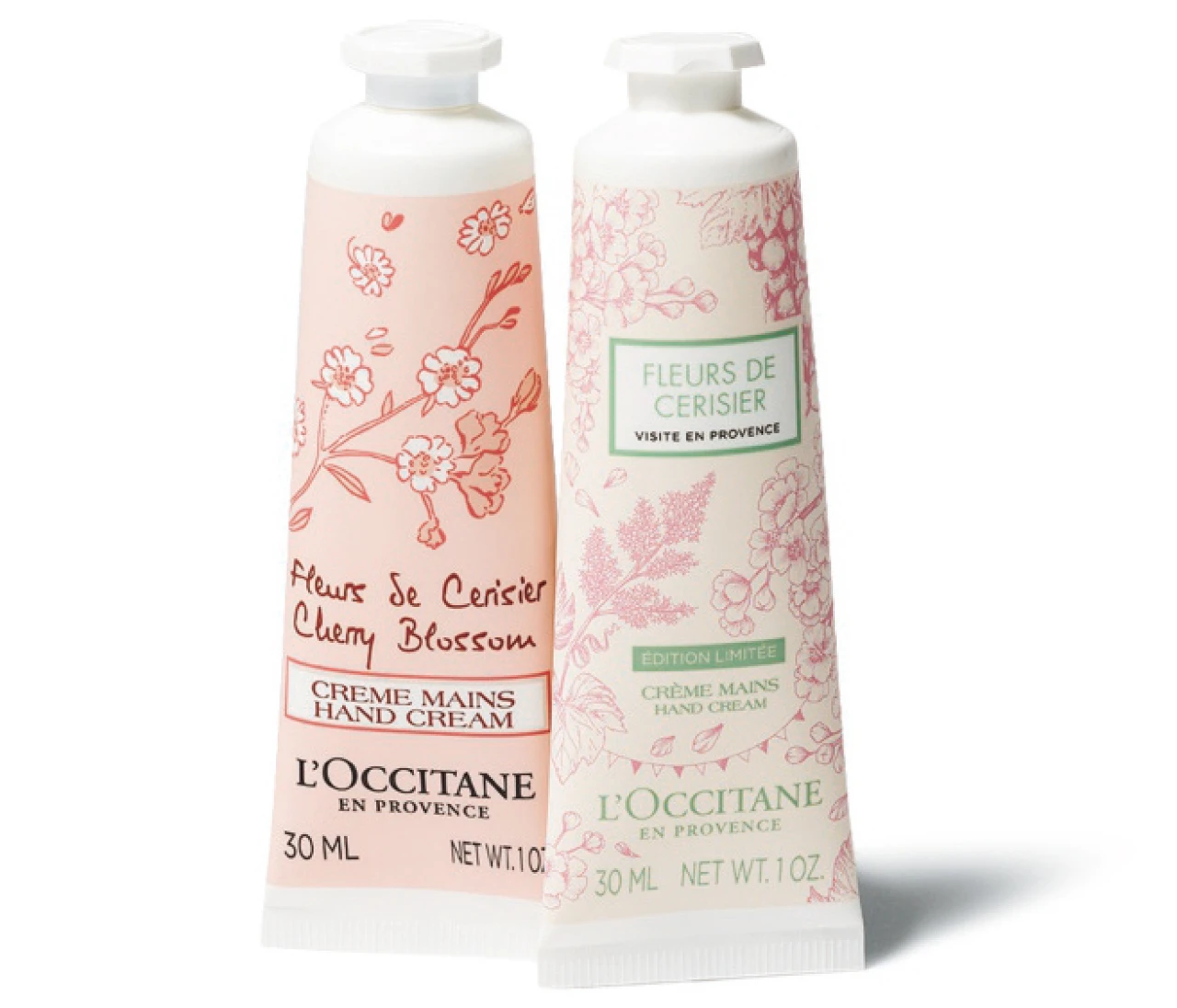 【L'OCCITANE（ロクシタン）】5月21日オンライン限定発売！ ベタつかないのに潤う「19th チェリーアーカイブス ハンドデュオ」