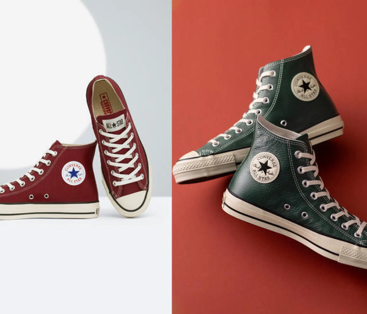 【CONVERSE（コンバース）】細部まで追求したメイドインジャパンシリーズ「オールスター」に新作が登場！