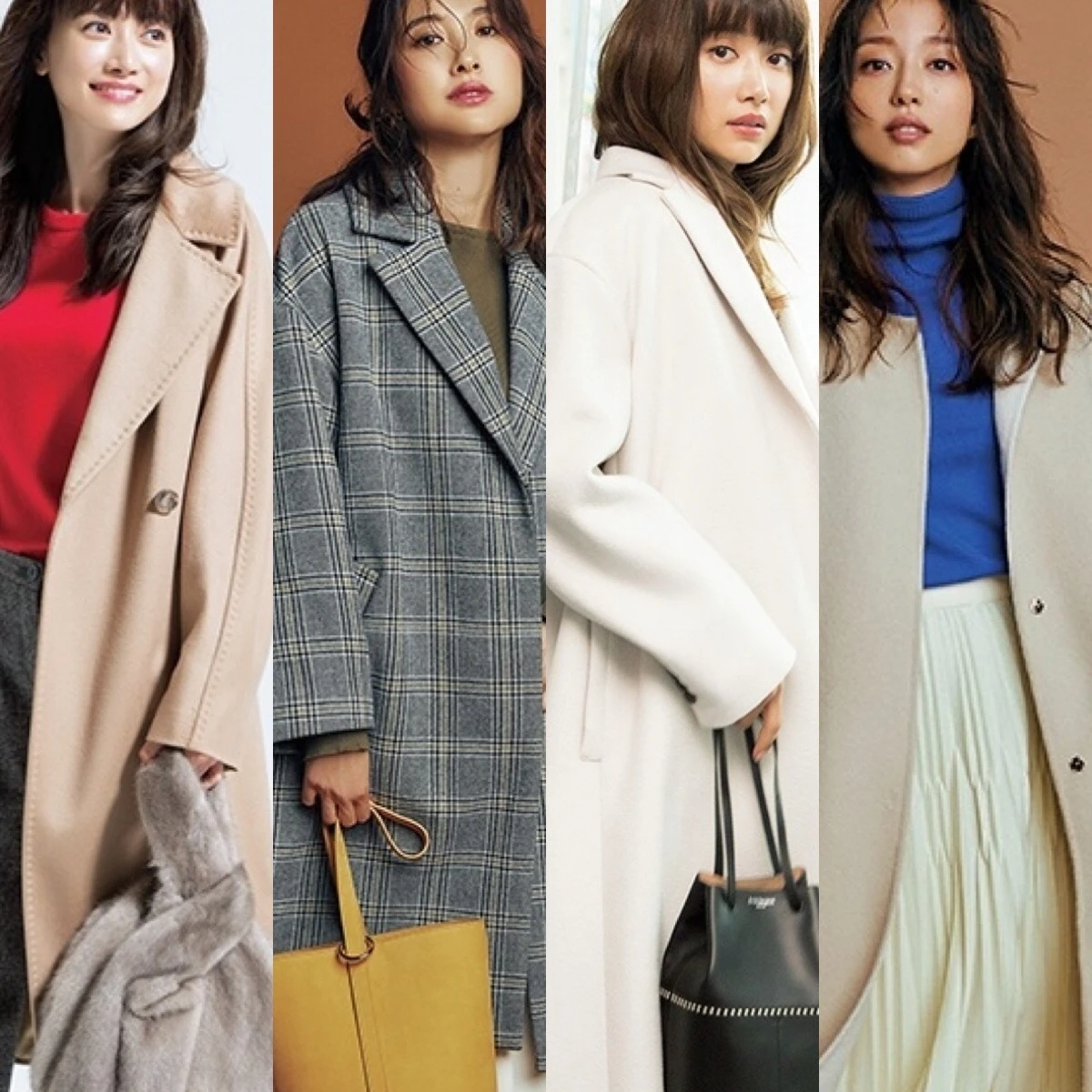 2018-19秋冬【ウールコートのコーデ20】リバーもチェスターも“ビッグ”が人気|30代レディースファッション