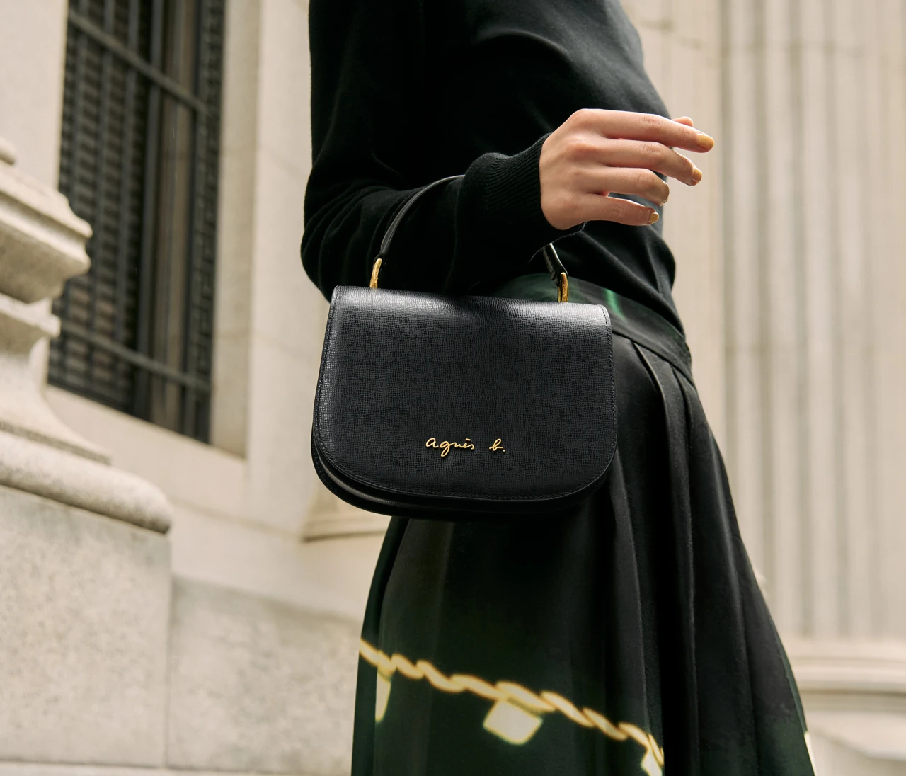 【agnès b.（アニエスベー）】新作バッグ“City”が登場！エレガントな佇まいを大人のデイリーに