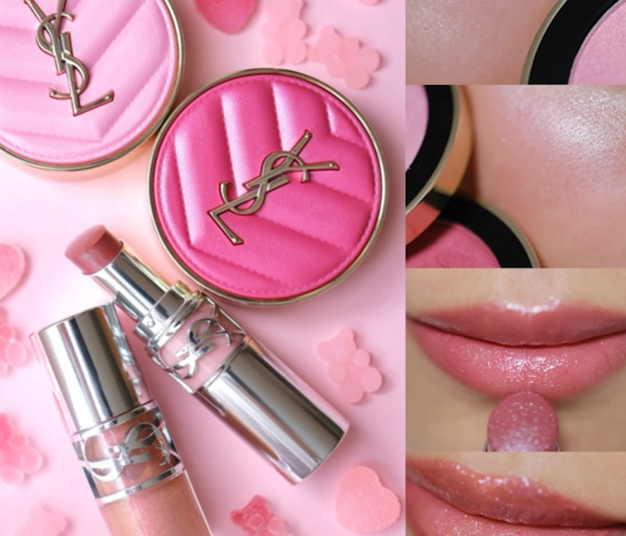 『YSL』春新作コスメをコスメマニア美容家が全部レビュー！
