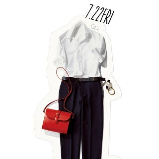 通勤もデートも欲張りに♡ 白シャツ×パンツの“さりげなくおめかし”感が金曜に効く!