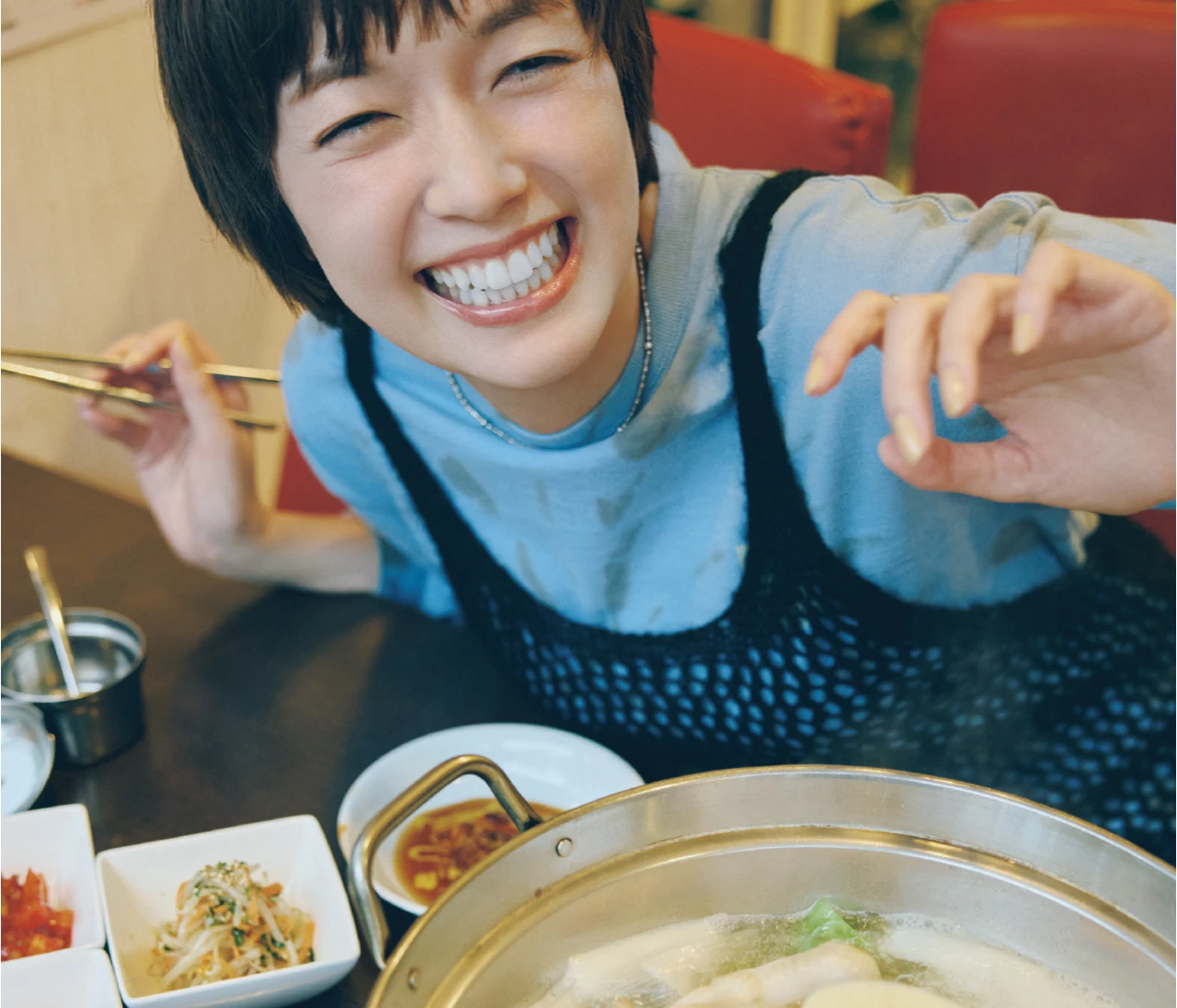 栞里が新大久保「コリア タッカンマリ」で食べたのは