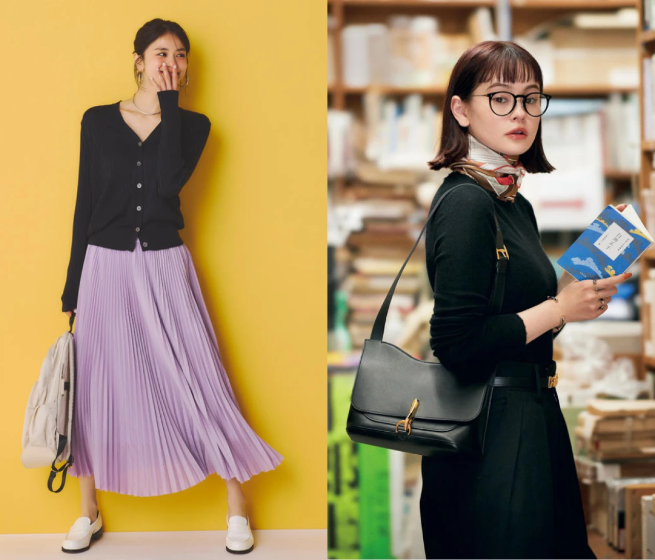 10月もニット1枚でサマになる！ 大人女子 「秋」の薄手ニットコーデ5選