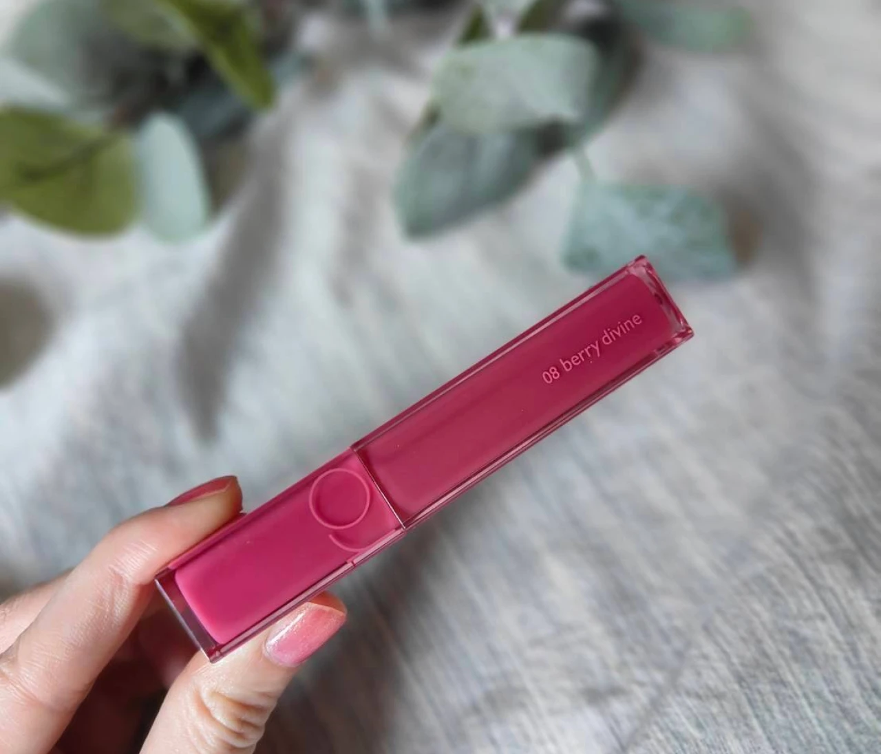 MYオフィスリップ♥rom&nd「デュイフルウォーターティント 08 ベリーディヴァイン」＃美容部