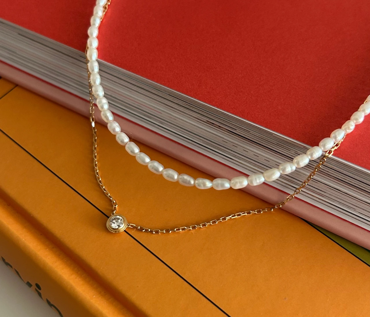 【1万円台】「les bon bon（ルボンボン）」のパールネックレスでひと足はやく春を感じています！【エディターズピック】