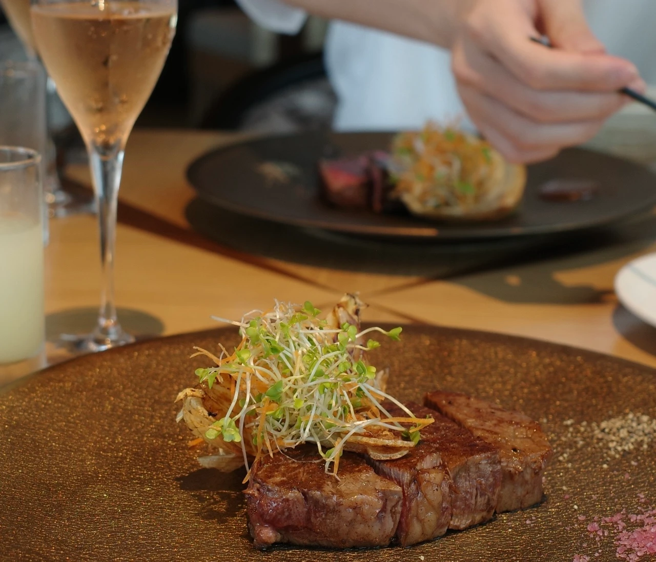 【子連れ記念日ランチ】NEWoMan高輪でちょっと特別なランチを楽しむ｜TEPPANYAKI 10