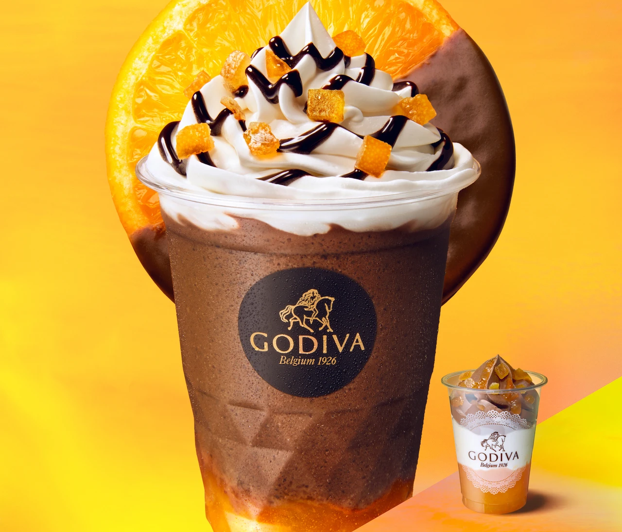 【GODIVA（ゴディバ）】人気フレーバーが進化！　濃厚なダークチョコレート×「せとか」の贅沢な味わいを楽しむドリンク＆ソフトクリームが9月4日から発売