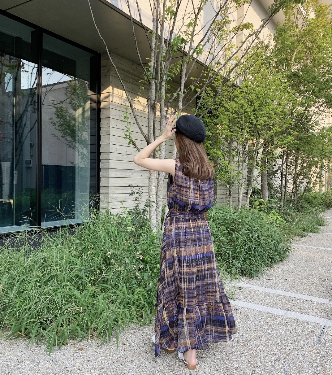 秋に必ず着たくなるチェック柄!ヘアも秋色へ♡_3