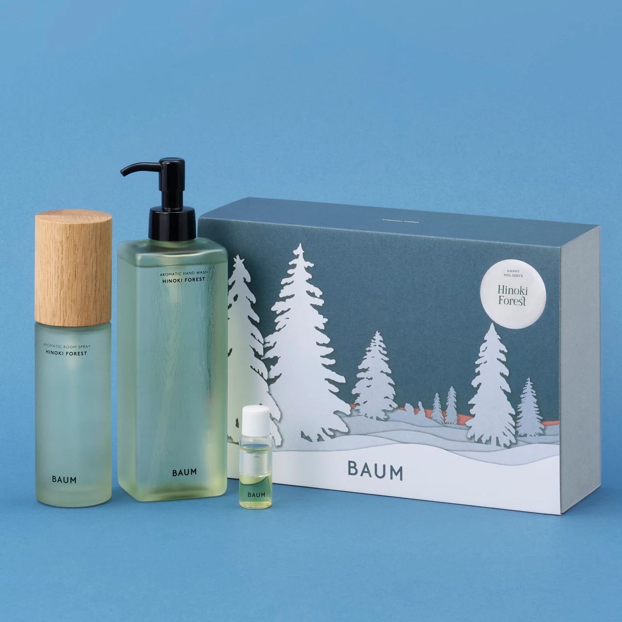 【BAUM（バウム）】北欧の森がテーマ！ リラックスタイムに寄り添う“香り”のホリデー限定セット