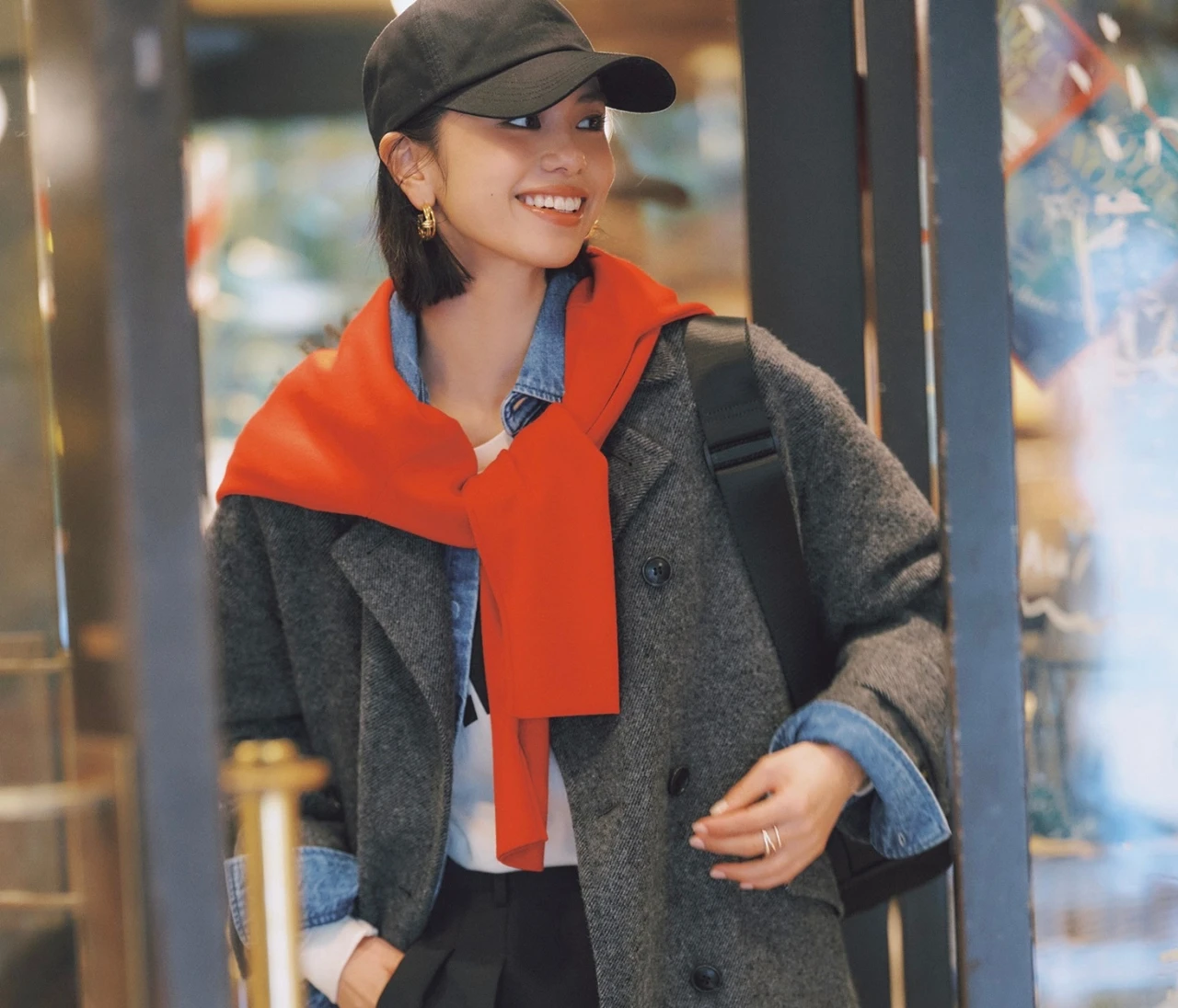 【高コスパアウターコーデ】手に入れやすいプライスのアウターで賢くおしゃれ【BAILA今日のコーデ】