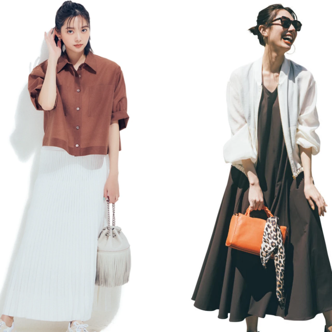 【2026年】即活躍! 大人女子に似合う「シアートップスコーデ」20選。シャツ、ブラウス、Tシャツ…今夏もシアー人気が継続中。