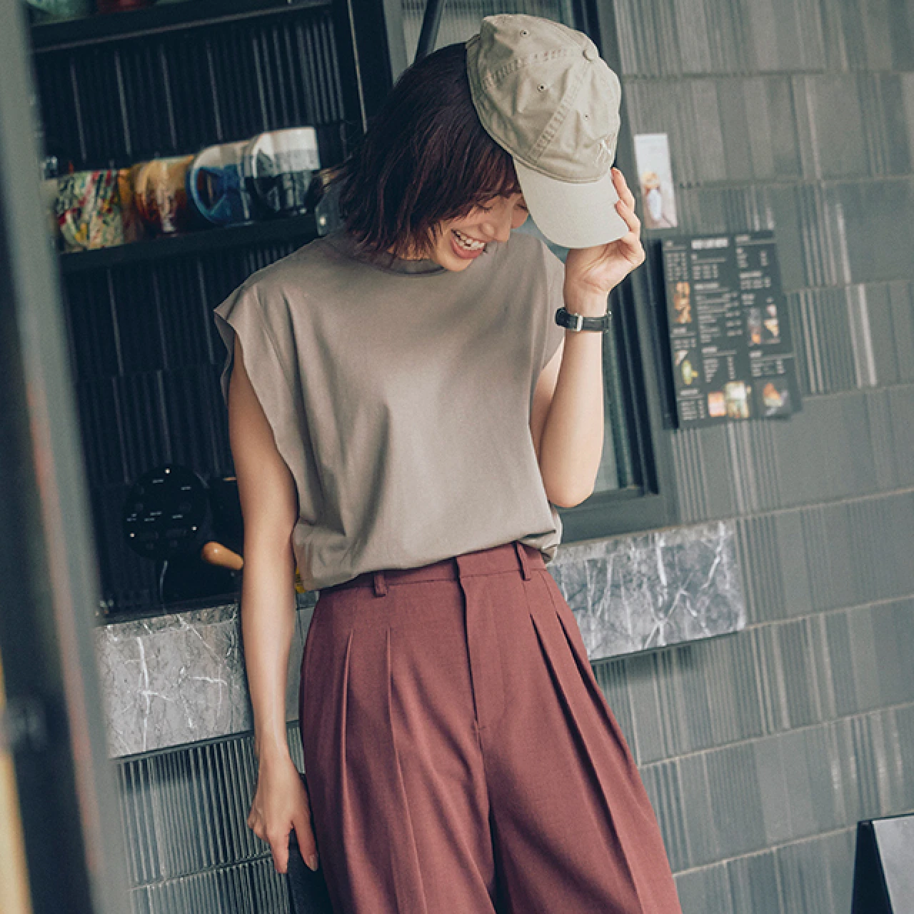 【涼しい通勤ワイドパンツ】プロが厳選！ カランシエルの“涼感ノンストレスパンツ”に頼りっきり